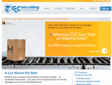 Tablet Screenshot of costcuttingconsultant.com